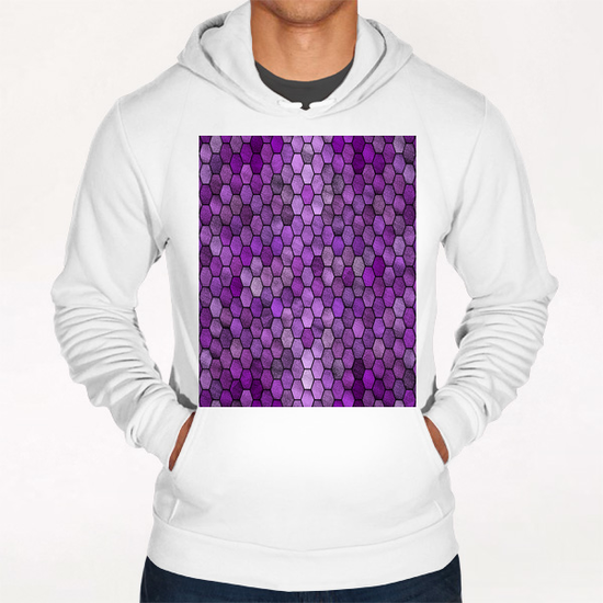 Glitters Honeycomb X 0.3 Hoodie by Amir Faysal