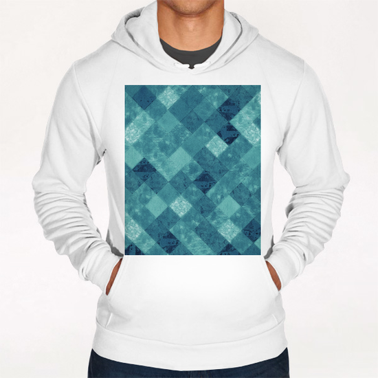 Abstract Geometric Background Hoodie by Amir Faysal