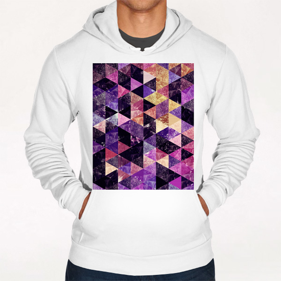 Abstract Geometric Background #11 Hoodie by Amir Faysal