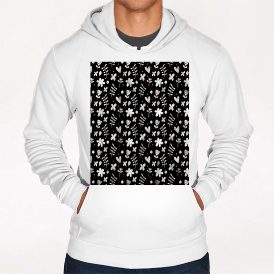 LOVELY FLORAL PATTERN X 0.15 Hoodie by Amir Faysal