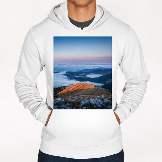 Lake clouds Hoodie by Salvatore Russolillo
