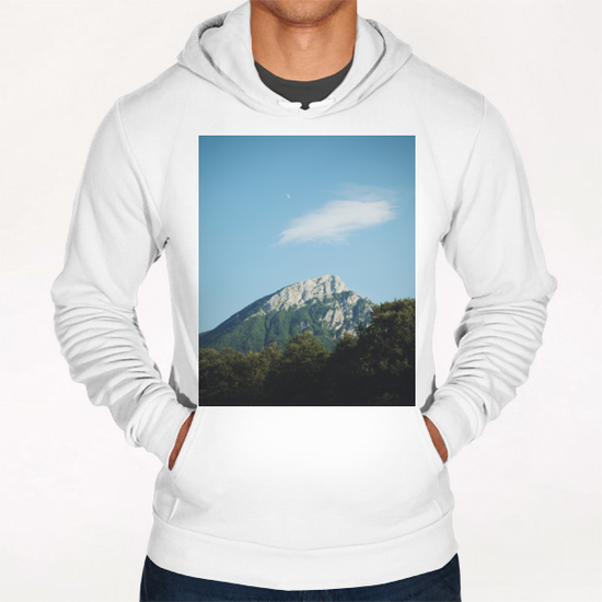 Mountains in the background VIII Hoodie by Salvatore Russolillo