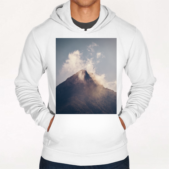 Mountains in the background XXI Hoodie by Salvatore Russolillo