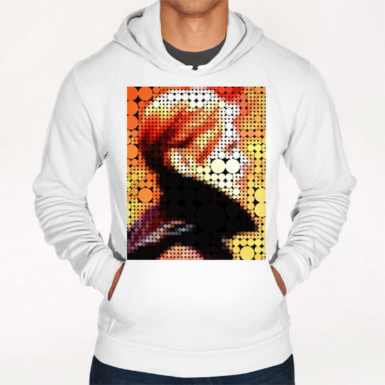 Bowie Low Abstract Hoodie by Louis Loizou