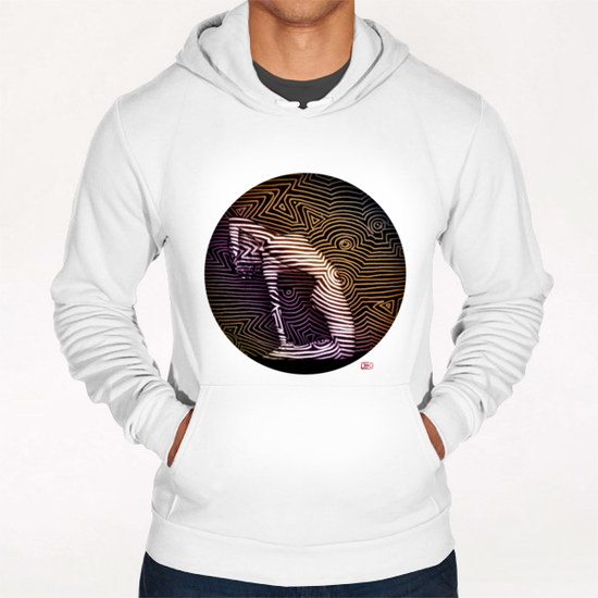 Courbes sur Courbes Hoodie by Denis Chobelet