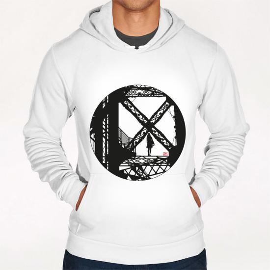 EIFFEL TOWER # 1 Hoodie by Denis Chobelet