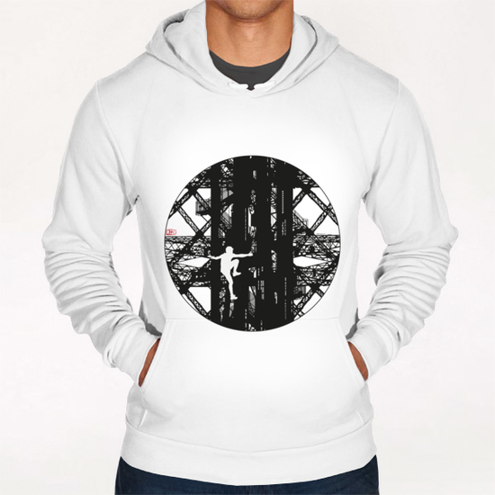 Eiffel Tower # 2 Hoodie by Denis Chobelet