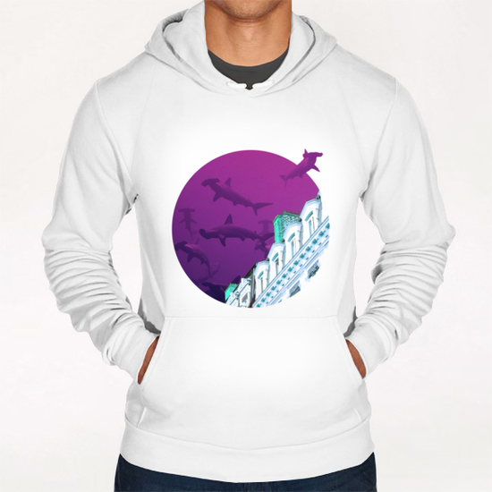 Building in Lyon Hoodie by Ivailo K