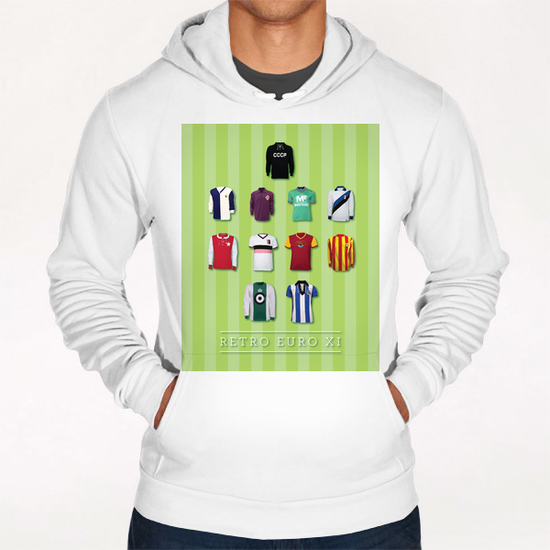 RETRO EURO XI Hoodie by Louis Loizou