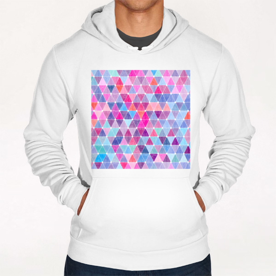 Colorful Geometric II Hoodie by Amir Faysal