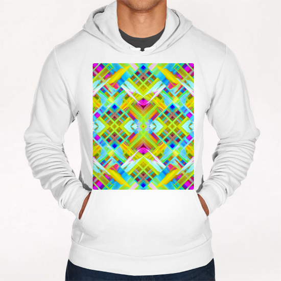 Colorful digital art splashing G471 Hoodie by MedusArt