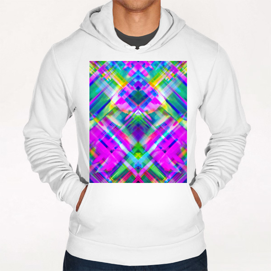 Colorful digital art splashing G469 Hoodie by MedusArt