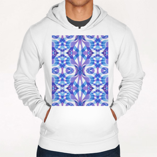 Floral Geometric Abstract G5 Hoodie by MedusArt