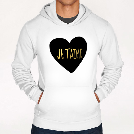Je T'aime Hoodie by Leah Flores