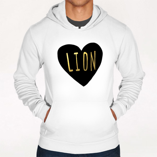 Lion Heart Hoodie by Leah Flores