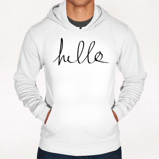 Hello Hoodie by Leah Flores