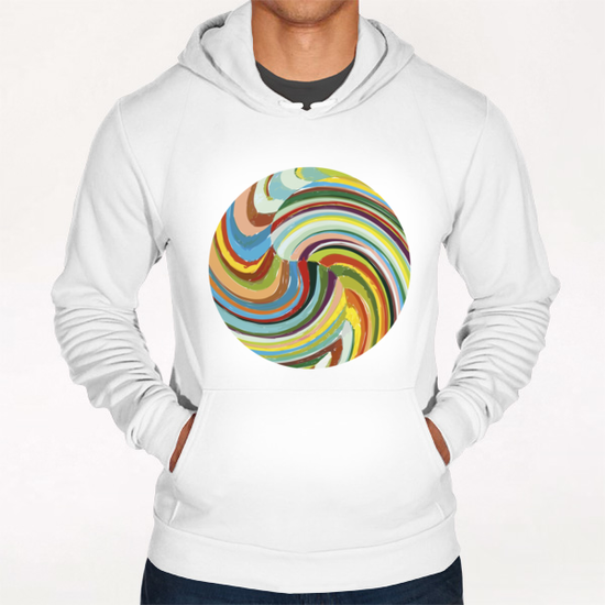 Color Wave Hoodie by Vic Storia