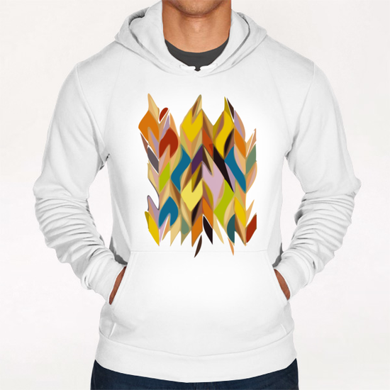 Vegetal Colors Hoodie by Vic Storia