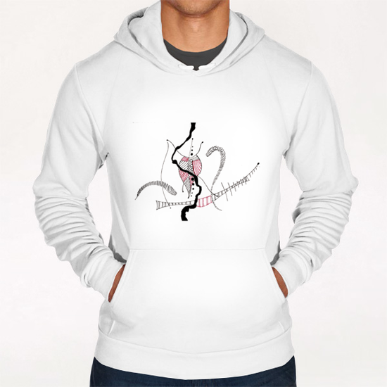 La Frontière Hoodie by Kapoudjian