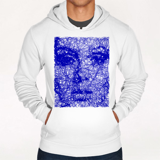 Blue Portray Hoodie by Vic Storia