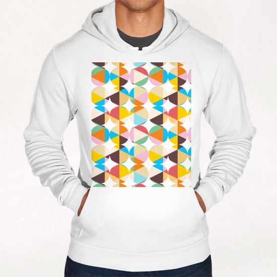 Retro Geometry Hoodie by Uma Gokhale