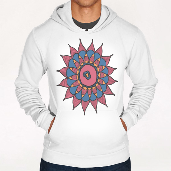 Abstract Sunflower Hoodie by ShinyJill