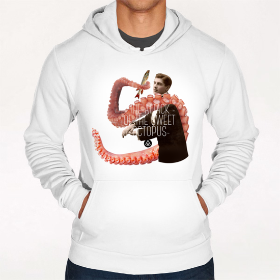 The Attack of the Sweet Octopus Hoodie by Alfonse