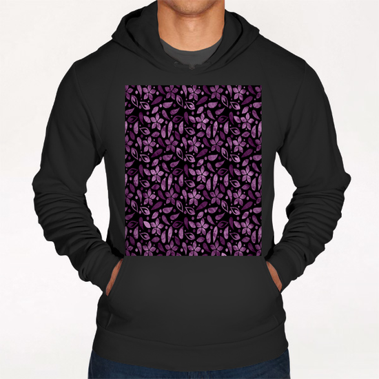 LOVELY FLORAL PATTERN X 0.2 Hoodie by Amir Faysal