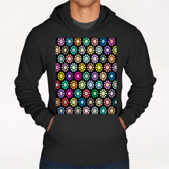 LOVELY FLORAL PATTERN X 0.13 Hoodie by Amir Faysal