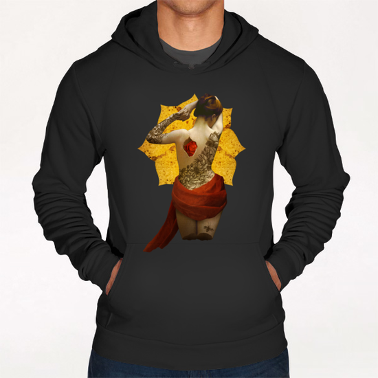 My Heart The Rose Hoodie by DVerissimo