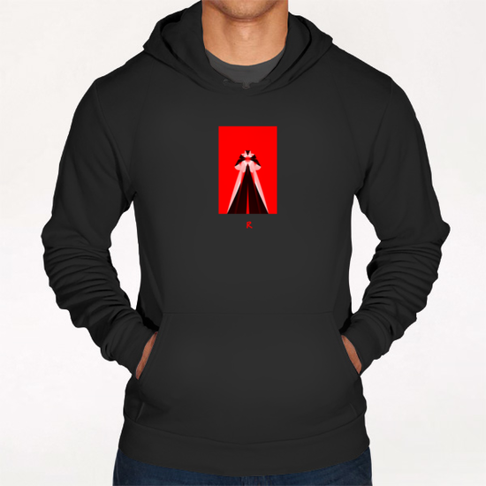 Red Icon Hoodie by rodric valls
