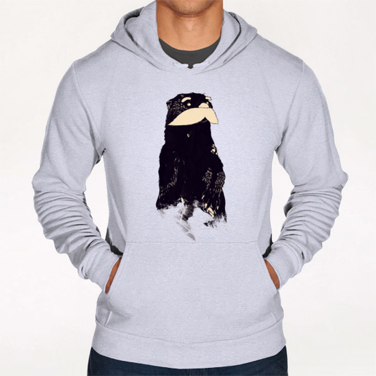 An Other Moustache Hoodie by Tobias Fonseca