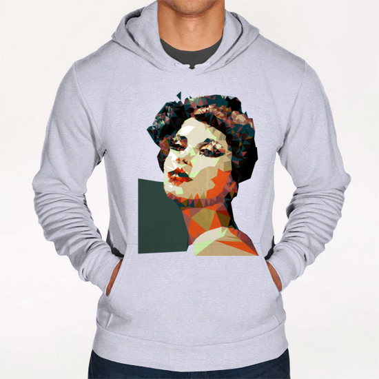 20's face Hoodie by Vic Storia