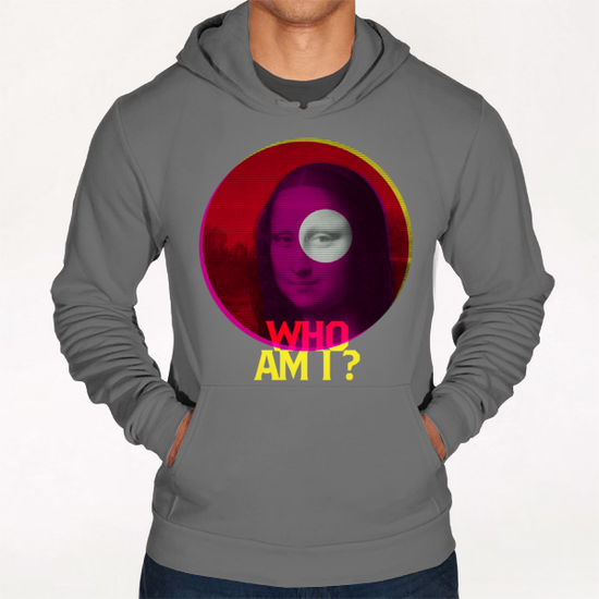 Who am I? Hoodie by Vic Storia