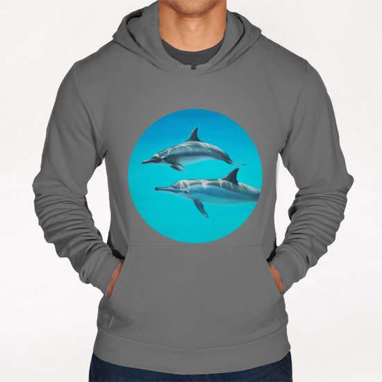 Dolphins Hoodie by di-tommaso