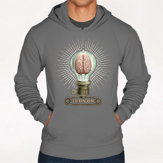 Turn On Hoodie by Pepetto