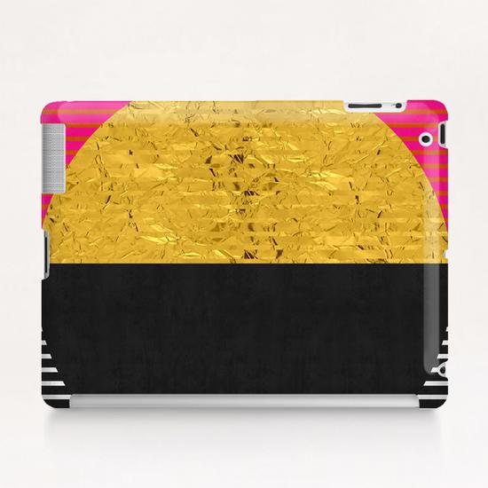 Geometric and golden art Tablet Case by Vitor Costa