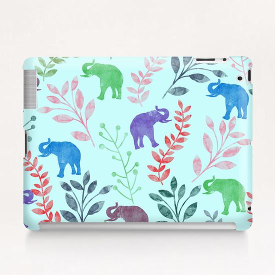 Floral and Elephant X 0.2 Tablet Case by Amir Faysal