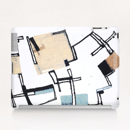 Composition 16 Tablet Case by Jean-Noël Bachès