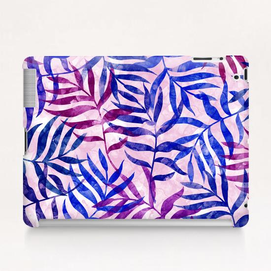 Watercolor Tropical Palm Leaves X 0.1 Tablet Case by Amir Faysal