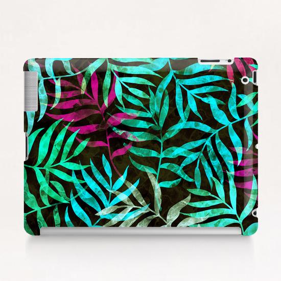Watercolor Tropical Palm Leaves X 0.5 Tablet Case by Amir Faysal