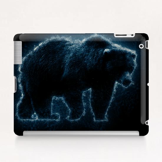 Splash Bear  Tablet Case by Amir Faysal