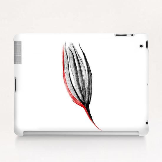 Red Flower Tablet Case by cinema4design