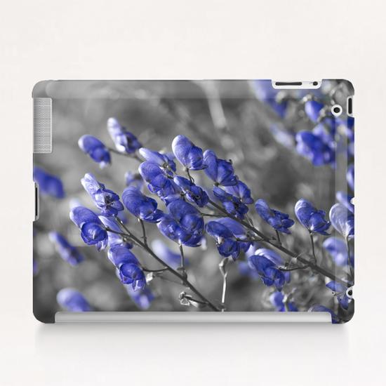 Blue Flower Tablet Case by cinema4design