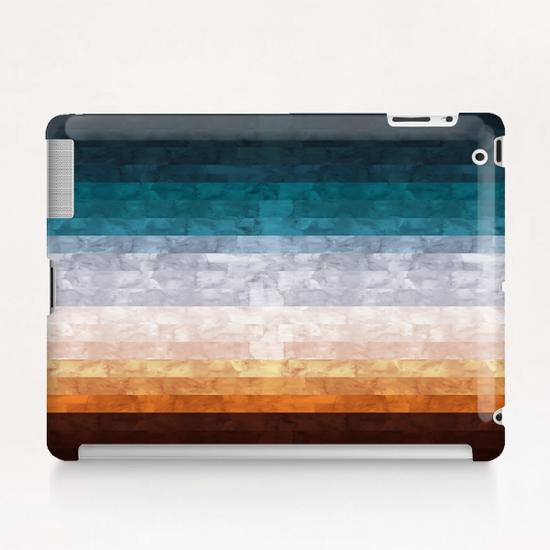 Minimalist landscape watercolor Tablet Case by Vitor Costa