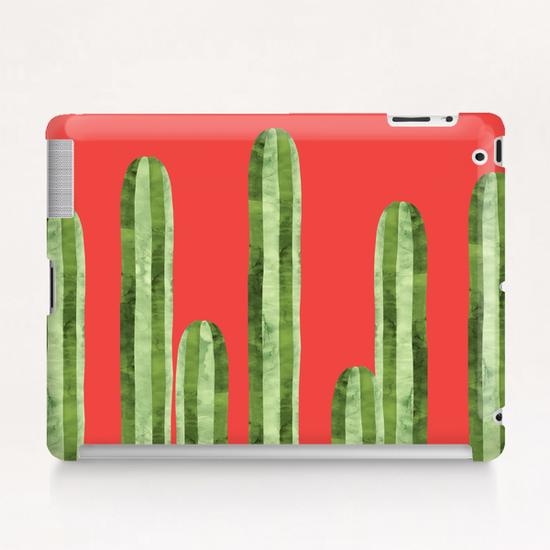 Mexican cacti Tablet Case by Vitor Costa