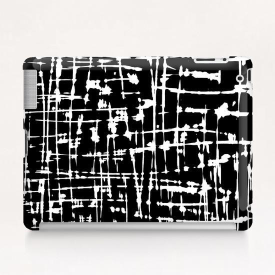 Abstract Black & White Artwork Tablet Case by Divotomezove