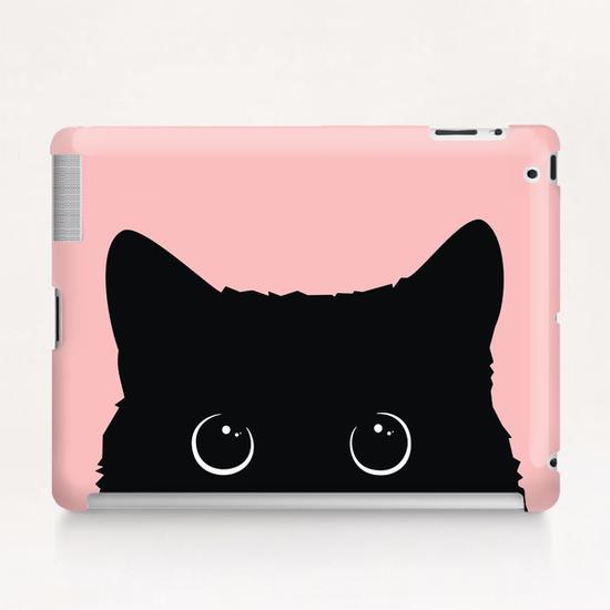 Black Cat Tablet Case by Vitor Costa