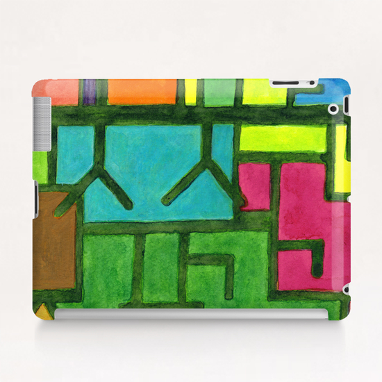 The Filling Line  Tablet Case by Heidi Capitaine