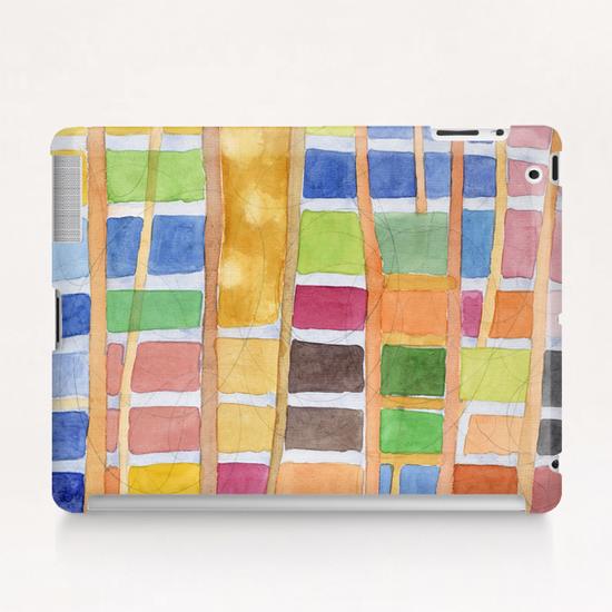 Rectangle Pattern With Sticks Tablet Case by Heidi Capitaine